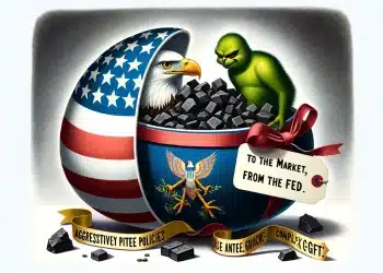 Et påskeegg fra FED, fylt med hauker og fanteri