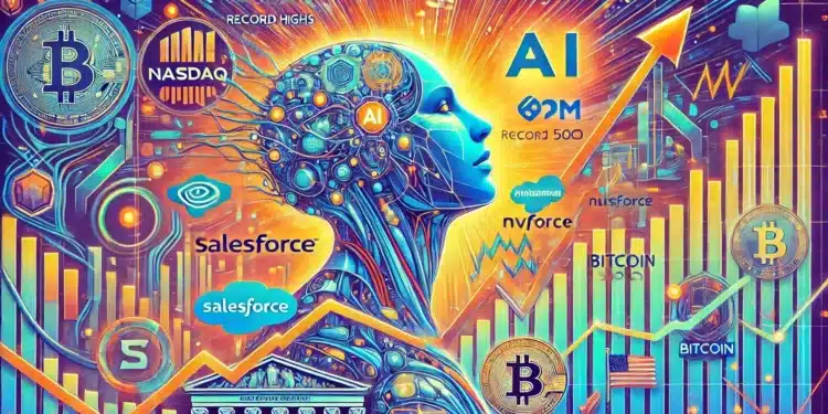 AI-boom på Wall Street: Nasdaq og S&P 500 når nye høyder