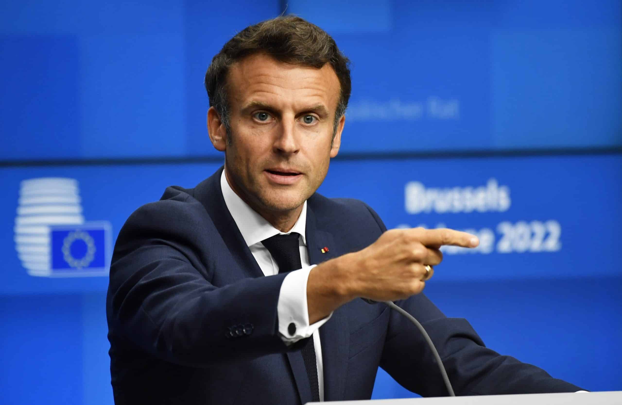 Macron ber oljeproduserende land om priskutt