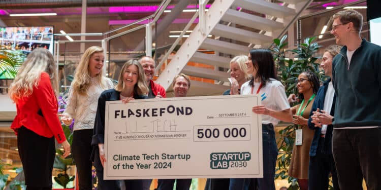 Litech vinner prisen på 500.000 kroner