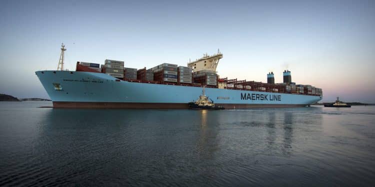 Mærsk-skip angrepet av missil i Rødehavet