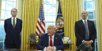 «Sudden drop» på Wall Street i siste halvtime før Trumps tale