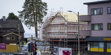 Prisene på nye boliger opp 9,8 prosent på ett år