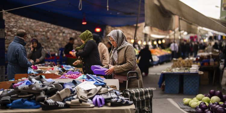 Prisveksten i Tyrkia var på 68,5 prosent i mars