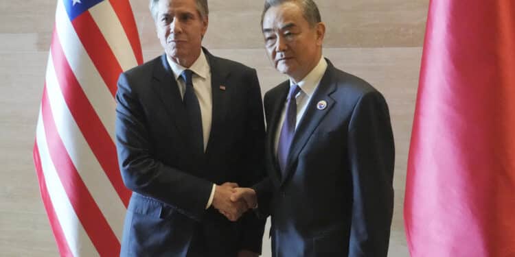 Blinken uttrykte misnøye i Taiwan-samtaler med Kina