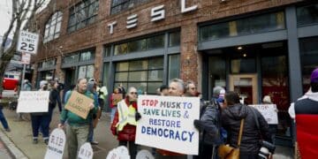 Tesla-salget stuper i Europa
