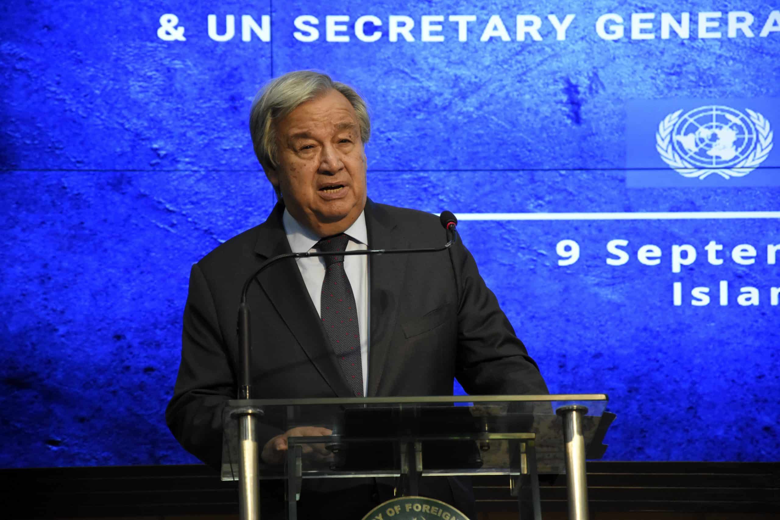 Guterres: Minimal sjanse for fred i Ukraina