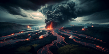 (+) Vulkanutbrudd på Island