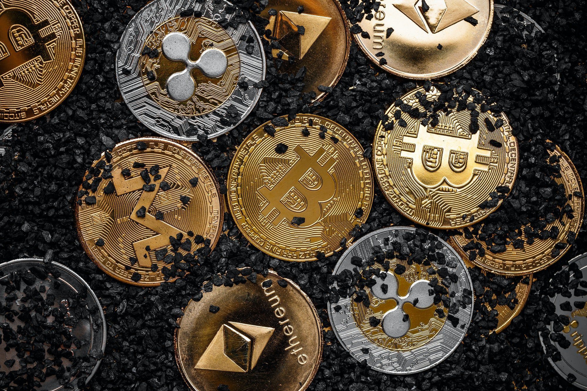 Cryptocurrency concept
