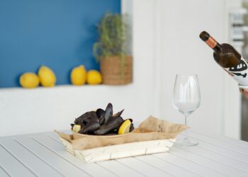 Skjell, skalldyr og kjølig hvitvin