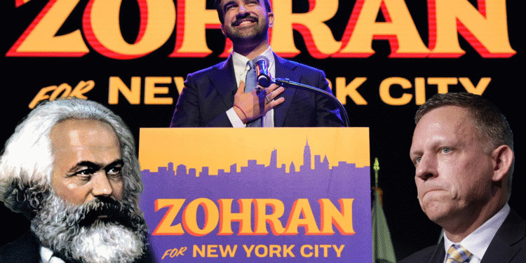 Et symptom på Vestens forfall: Peter Thiel tar Mamdani seriøst